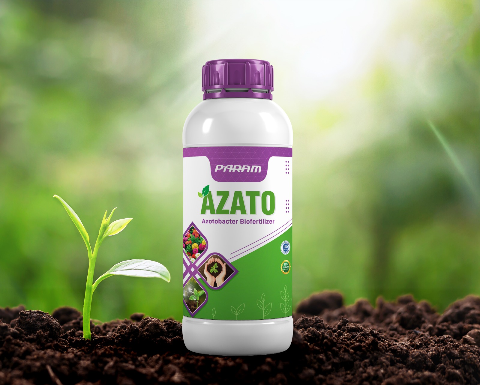 ParamGold Azato azotobacter biofertilizer pack